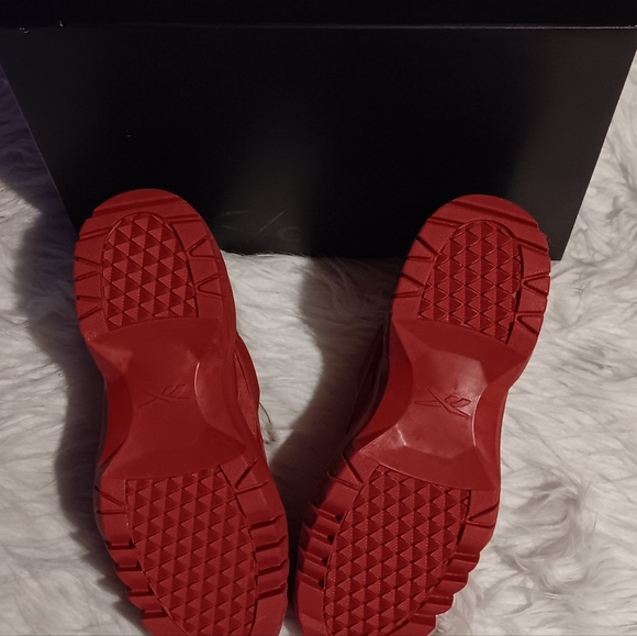 Size 8.5 - Reebok Cardi B x Club C V2-Color: Red-NWT-$120 - Picture 9 of 9
